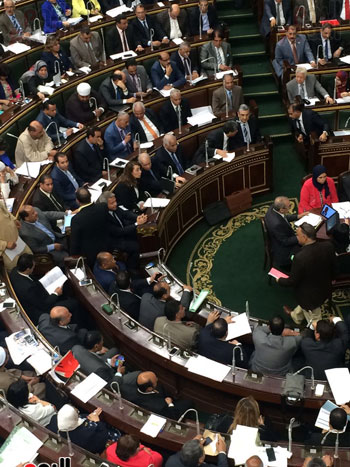 مجلس النواب توافد الوزراء على البرلمان (1)