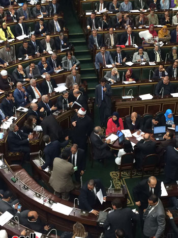 مجلس النواب توافد الوزراء على البرلمان (2)