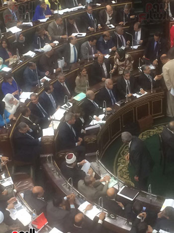مجلس النواب توافد الوزراء على البرلمان (5)