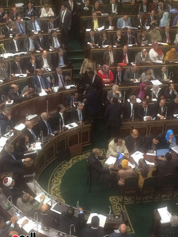 مجلس النواب توافد الوزراء على البرلمان (6)