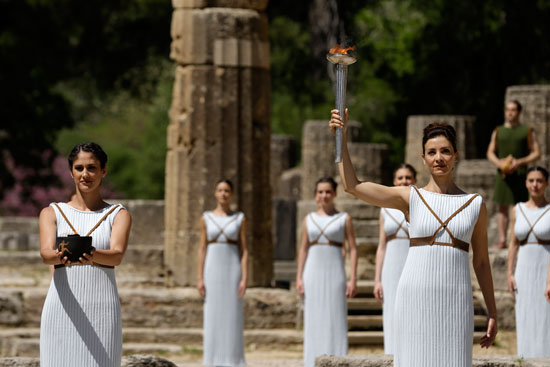 الشعلة الأوليمبيه اليونان (10)