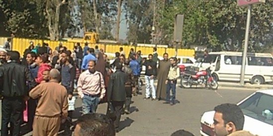 وقفة احتجاجية أمام معهد ناصر  (2)