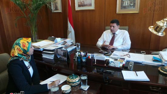 سفير مصر لدى الأردن فى حوار لليوم السابع (1)