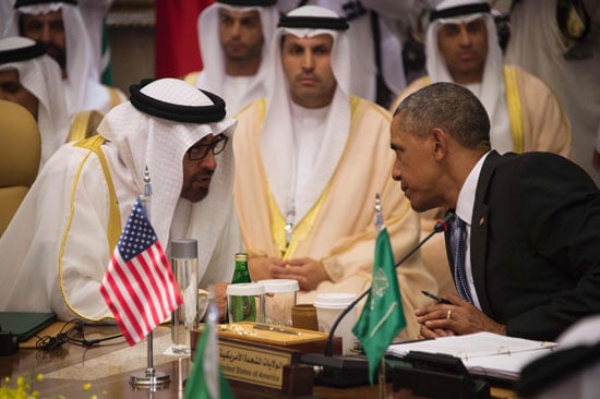 أعمال القمة بين الرئيس الأمريكى وقادة دول الخليج فى الرياض (1)