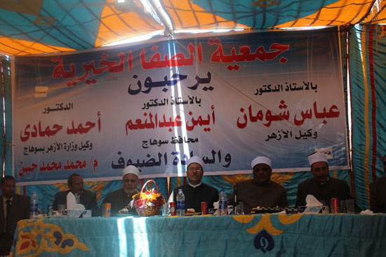 عباس شومان خلال افتتاحه المعاهد الأزهرية بسوهاج (7)