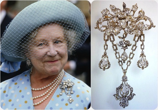 الملكة اليزابيث مجوهرات الملكة اليزابيث مجوهرات العائلة المالكة (11)