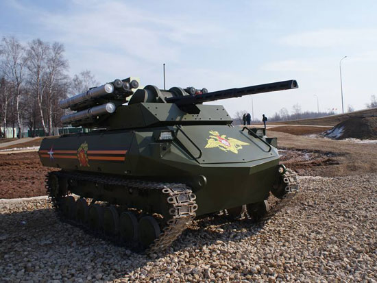 دبابة روبوت روسية (6)