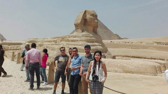 ضيوف مهرجان الإسماعيلية فى رحلة سياحية بالقاهرة (4)