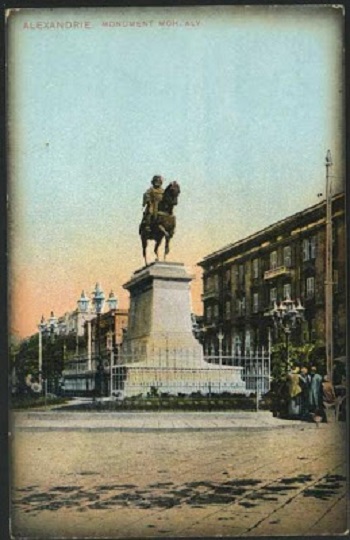 تمثال محمد على فى اسكندرية