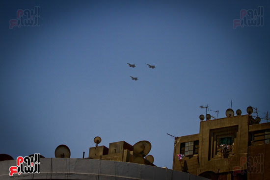 الطائرات احتفالات تحرير سيناء (10)