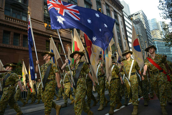  أستراليا ونيوزيلندا تحيان ذكرى قتلاهما فى معركةجاليبولى (13)