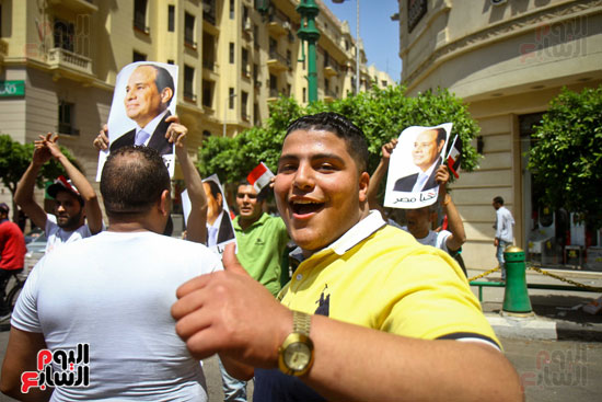 احتفالات تحرير سيناء ميدان طلعت حرب (11)