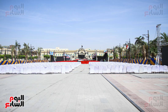  مستقبل وطن ينقل المواطنين لقصر عابدين احتفالا بعيد تحرير سيناء (1)