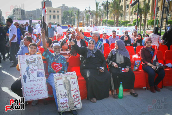 احتفالات حزب مستقبل وطن بتحرير سيناء ميدان عابدين قصر عابدين (19)
