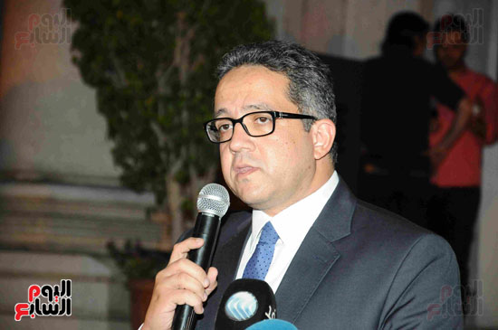 وزير الآثار يفتتح معرض سيناء بالمتحف المصرى (20)