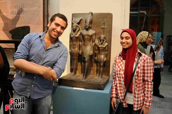 وزير الآثار يفتتح معرض سيناء بالمتحف المصرى (44)