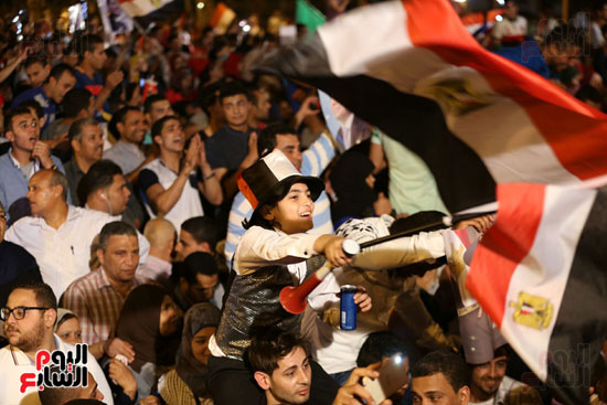 أحمد جمال يشعل حفل تحرير سيناء فى ميدان عابدين بأغنية بشرة خير (14)