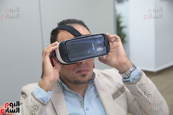 اليوم السابع، صحفيو اليوم السابع، نظارة واقع افتراضي، واقع افتراضي، Gear VR 2، سامسونج Gear VR 2 (33)