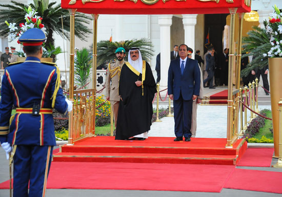زيارة ملك البحرين لمصر -  (5)
