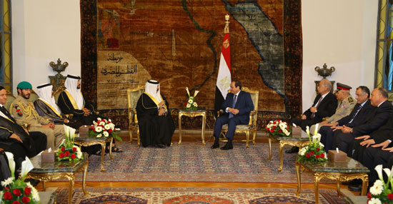 زيارة ملك البحرين لمصر -  (14)