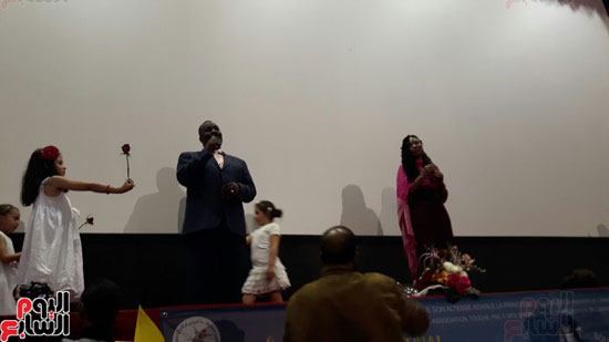 افتتاح مهرجان، المهرجان الدولى لسينما الطفل، الدار البيضاء، المغرب، حفل تكريم  (6)