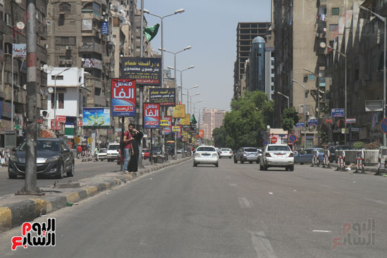 سيولة مرورية فى شوارع القاهرة والجيزة.. وانتشار مكثف لرجال المرور (10)