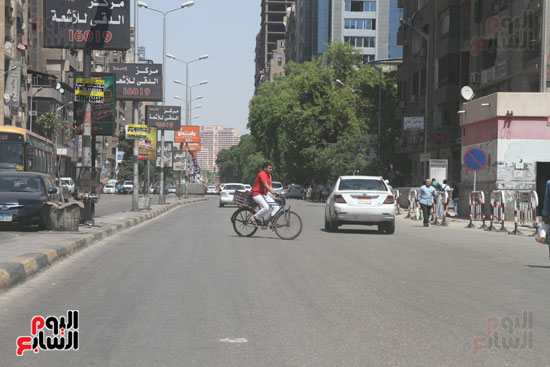 سيولة مرورية فى شوارع القاهرة والجيزة.. وانتشار مكثف لرجال المرور (11)