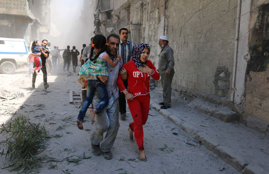 مقتل وإصابة العشرات فى حلب مع استمرار قصف الأحياء السكنية (4)