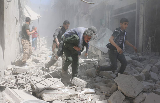 مقتل وإصابة العشرات فى حلب مع استمرار قصف الأحياء السكنية (5)