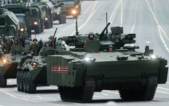روسيا تستعد لاحتفالات النصر بأقوى وأحدث المعدات العسكرية (6)
