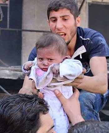 الصليب الأحمر يحذر حلب تعيش كارثة والمساعدات الإنسانية ستنفد (1)