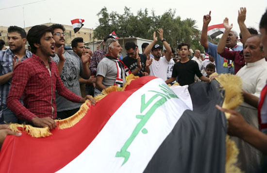 مظاهرات عراقية وسط بغداد للمطالبة بحكومة تكنوقراط (1)