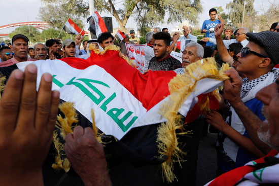 مظاهرات عراقية وسط بغداد للمطالبة بحكومة تكنوقراط (2)