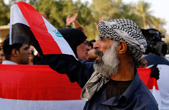 مظاهرات عراقية وسط بغداد للمطالبة بحكومة تكنوقراط (4)