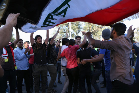 مظاهرات عراقية وسط بغداد للمطالبة بحكومة تكنوقراط (6)