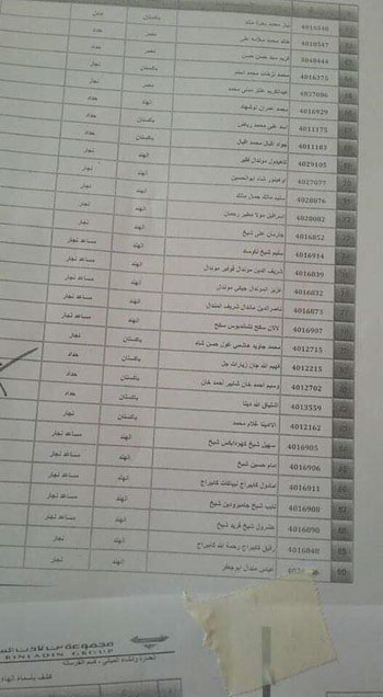  المتضررين بشركة بن لادن لتوفير فرص عمل بديلة لهم (10)