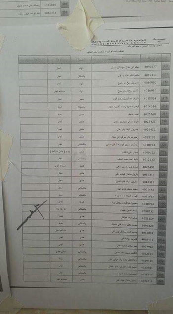  المتضررين بشركة بن لادن لتوفير فرص عمل بديلة لهم (8)