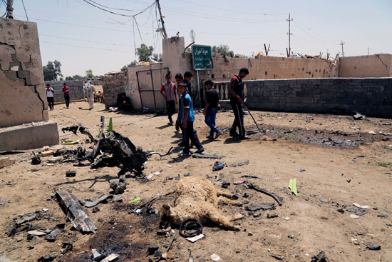 ارتفاع حصيلة انفجار سيارة مفخخة فى بغداد لـ 23 قتيلا و39 جريحا (3)