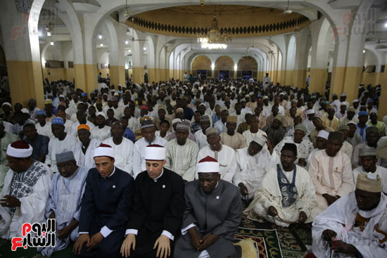 الأزهر يعقد لقاء جماهيريا بمسجد الشيخ التيجانى بمدينة كانو النيجيرية (2)