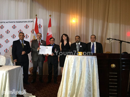  أقباط كندا يطالبون الرئيس بالعفو عن فاطمة ناعوت و إسلام البحيرى (1)