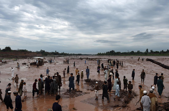 باكستان امطار  فيضانات خيبر باختونخوا شمال غرب باكستان  كويستان  شانغلاش (16)