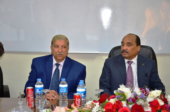 زيارة رئيس موريتانيا للإسماعيلية (5)