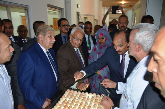 زيارة رئيس موريتانيا للإسماعيلية (6)