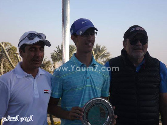 ماجد عبد التواب يتوج بلقب بطولة مصر الدولية لناشئى الجولف (7)