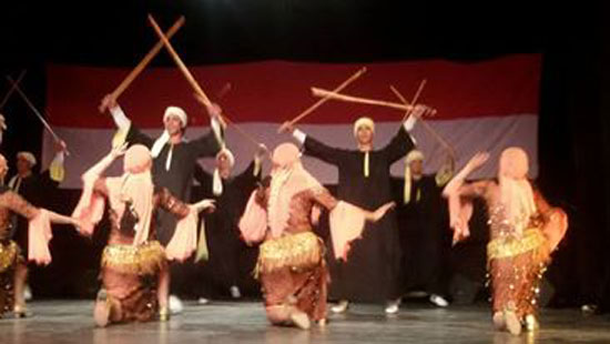 اليمن مهد الحضارة على مسرح الهناجر سهرة يمنية بدار الأوبرا (4)