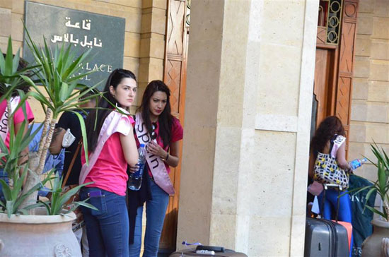 ملكات جمال العالم يغادرن الأقصر إلى الإسكندرية (3)