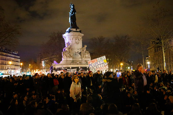 مئات الفرنسين يتظاهرون احتجاجًا على مشروع إصلاح قانون العمل (7)