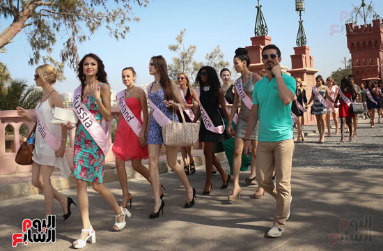 جولة لملكات جمال العالم بقصر المنتزه بالإسكندرية (16)