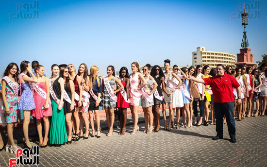جولة لملكات جمال العالم بقصر المنتزه بالإسكندرية (14)