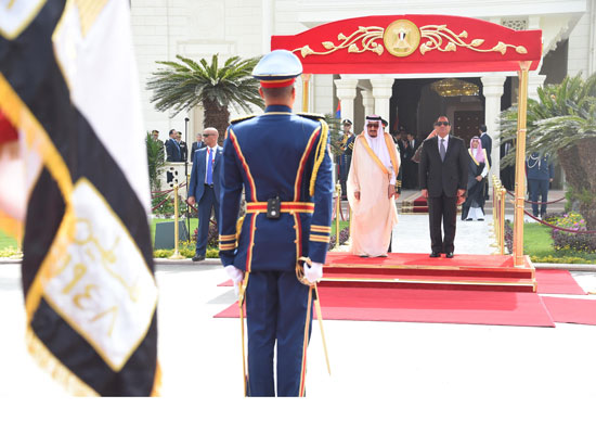 خادم الحرمين الشريفين الملك سليمان عبد العزيز السيسى   مصر السعودية (5)